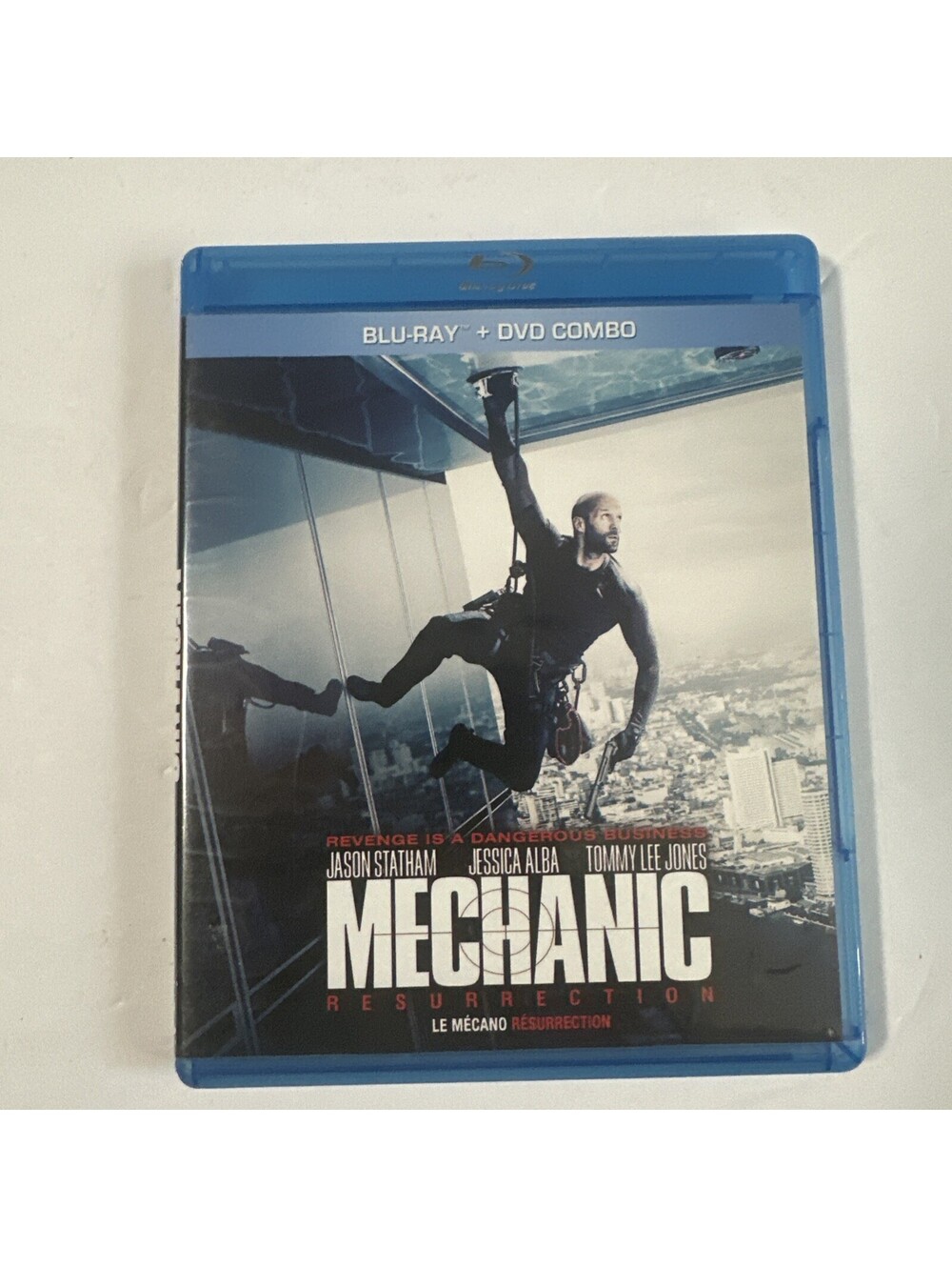 The Mechanic Blu-ray 2011 Jason Statham Ben Foster Donald Sutherland